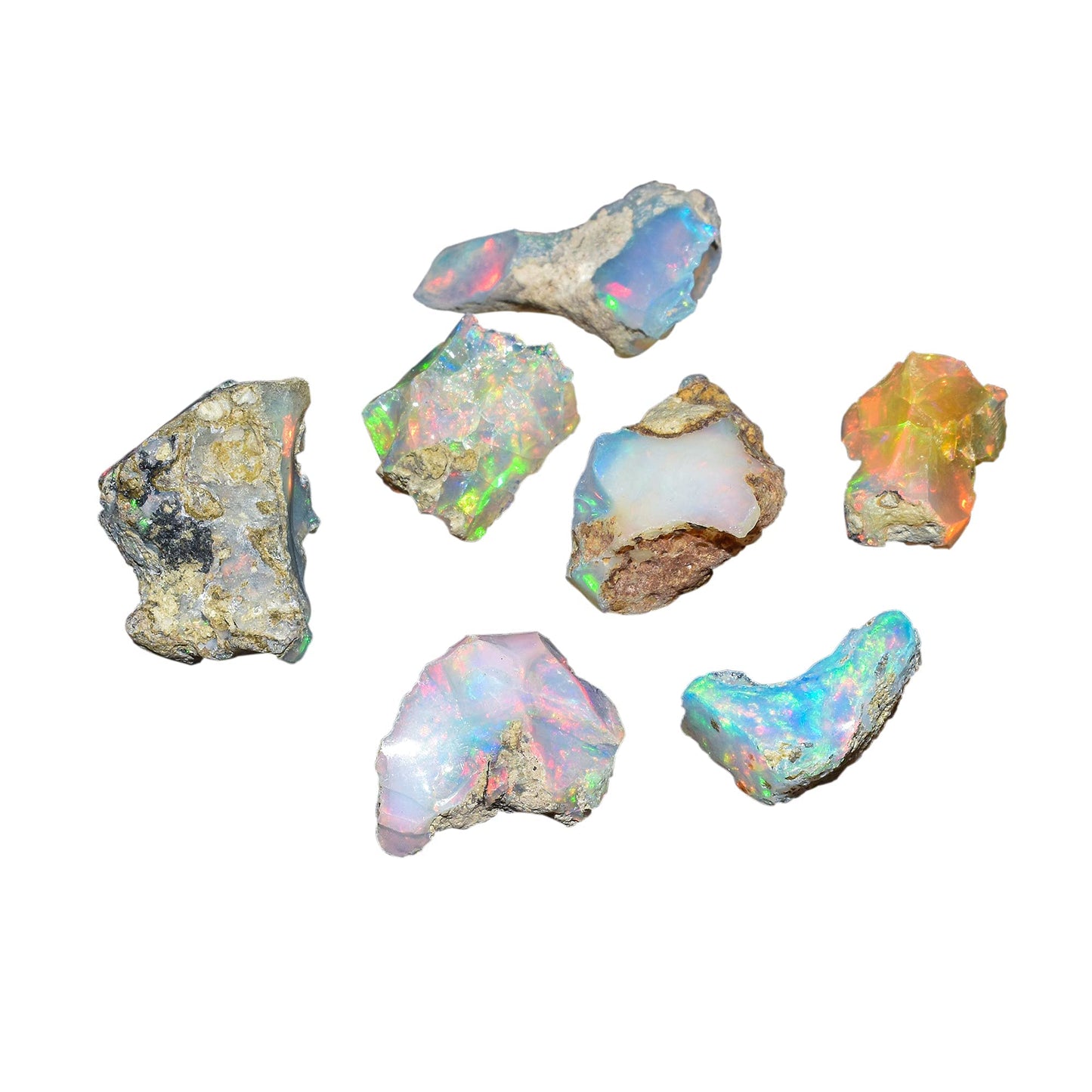 100+ carats AA+ Natural Raw Ethiopian Fire Opal Rough Gemstone, Chakra Healing Crystal, Rough Crystals and Gemstone, October Birthstone, Jewelry Making, Birthday Gift, DIY Gifts Art Crafts