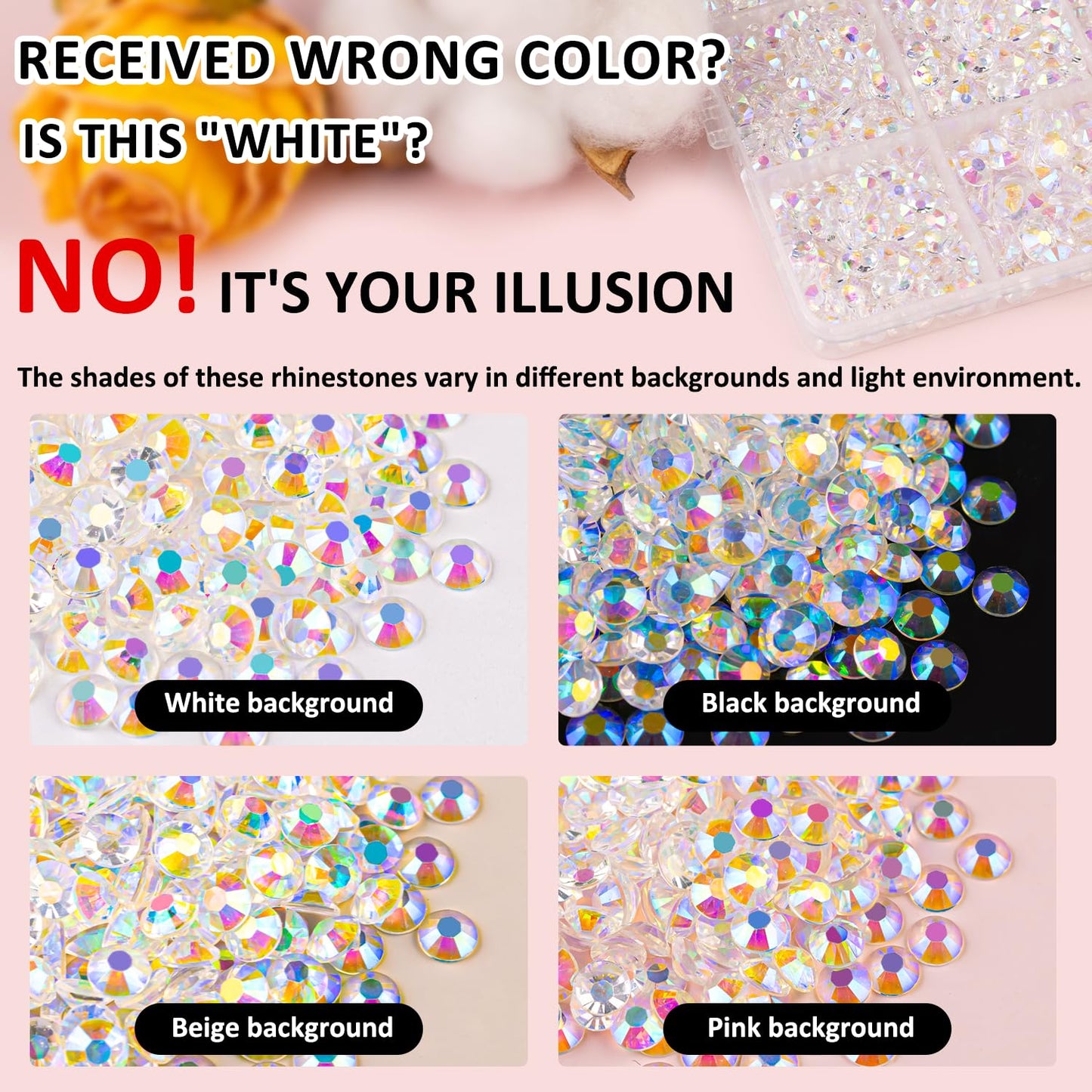 18000Pcs Resin Jelly Rhinestones for Crafting, Multicolor 3mm Flatback Rainbow Gems, Bedazzling Crystal with 3Pcs 10ml B7000 Jewelry Glue for DIY Crafts Clothing Shoes Nail Art