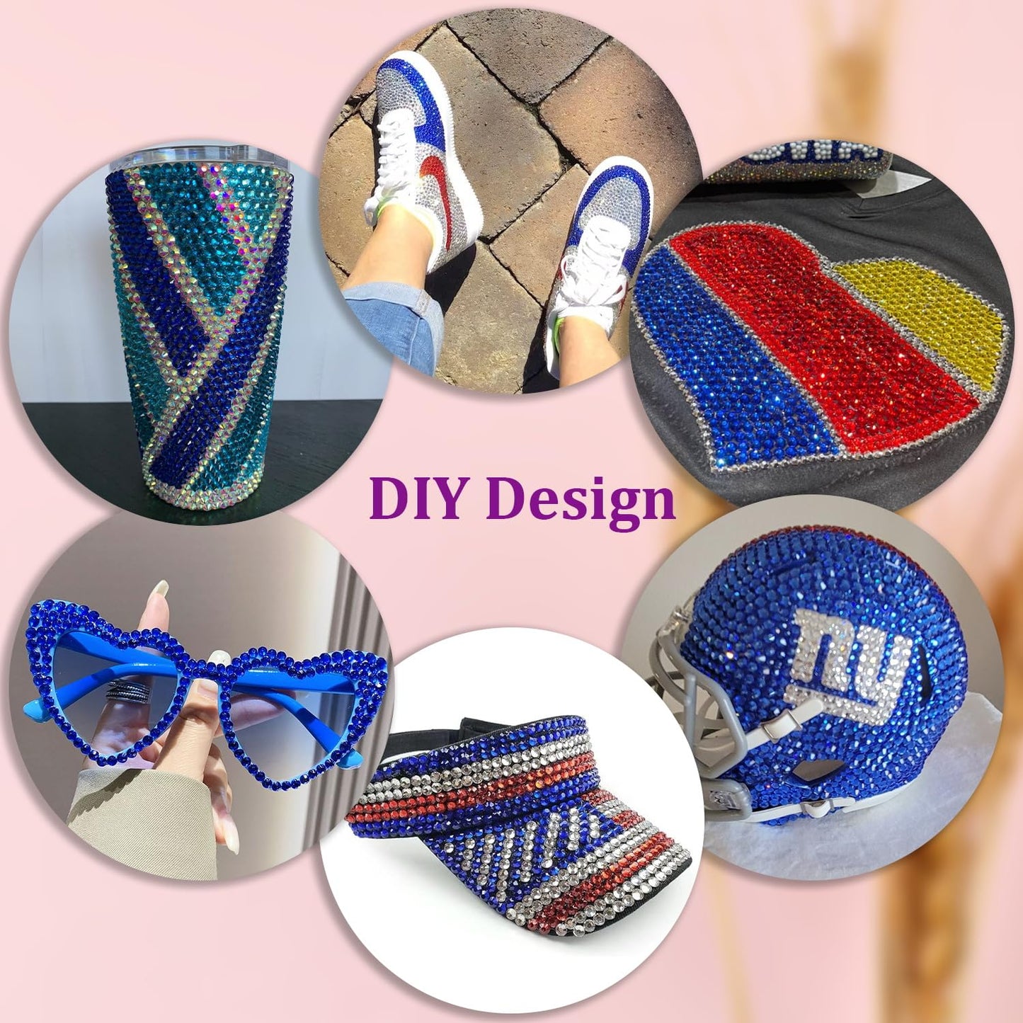 18000Pcs Resin Jelly Rhinestones for Crafting, Multicolor 3mm Flatback Rainbow Gems, Bedazzling Crystal with 3Pcs 10ml B7000 Jewelry Glue for DIY Crafts Clothing Shoes Nail Art