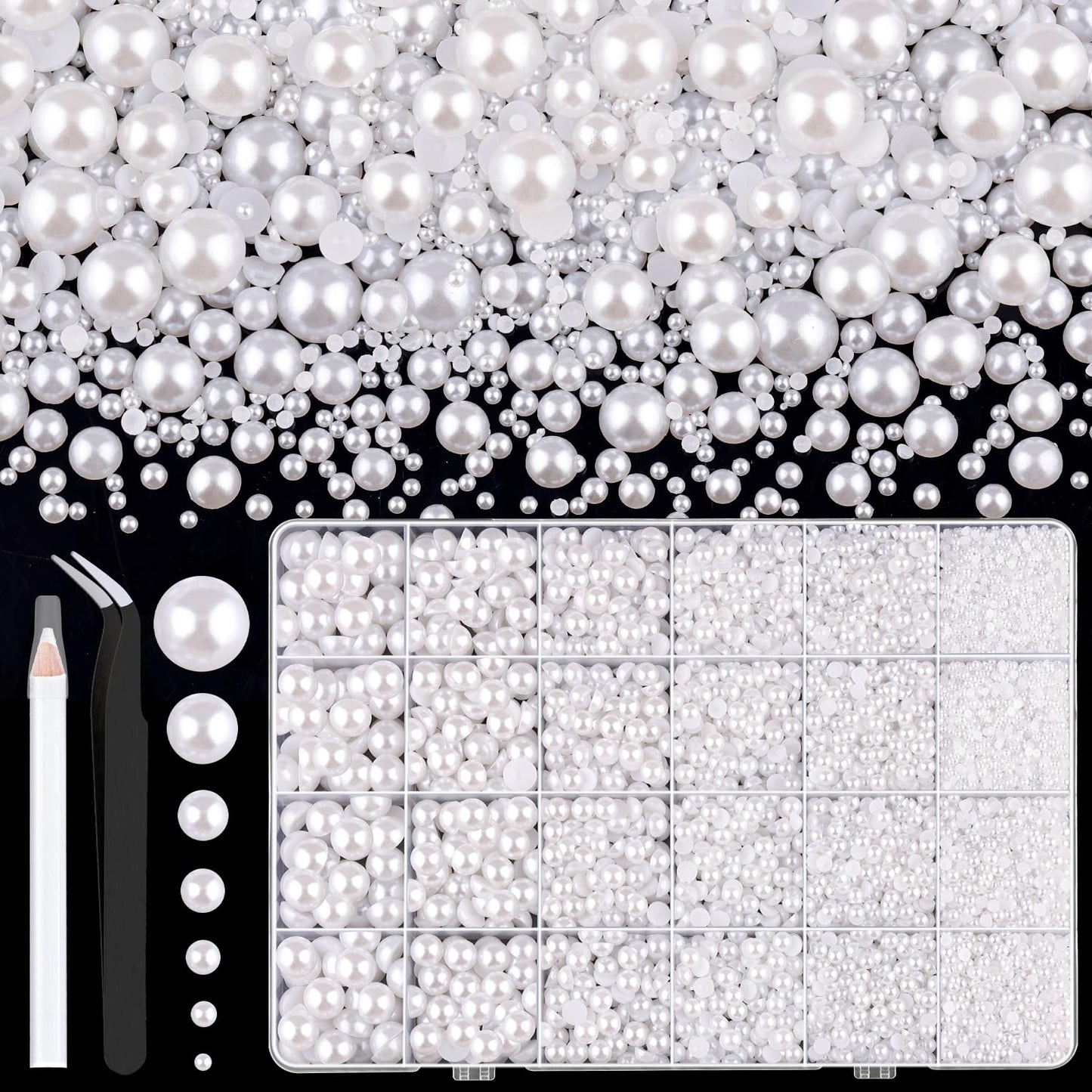 18000Pcs Resin Jelly Rhinestones for Crafting, Multicolor 3mm Flatback Rainbow Gems, Bedazzling Crystal with 3Pcs 10ml B7000 Jewelry Glue for DIY Crafts Clothing Shoes Nail Art