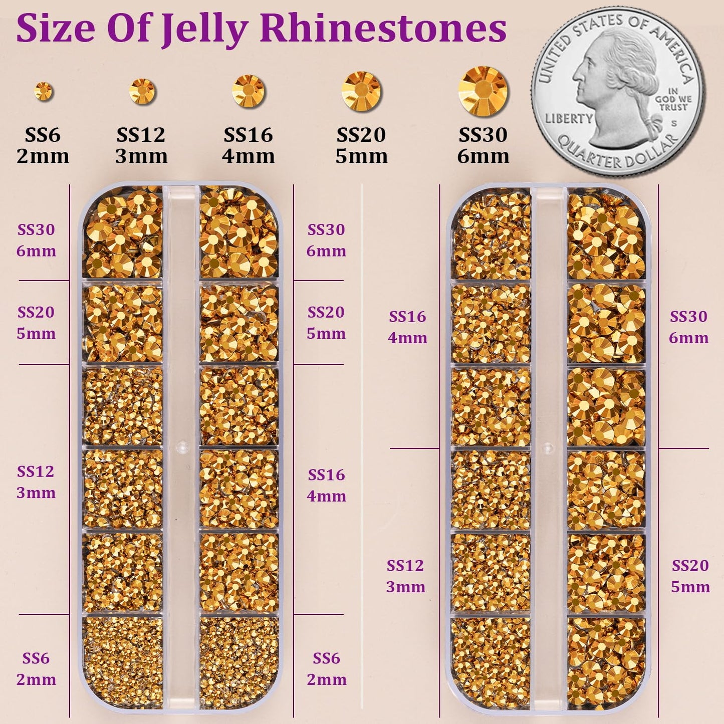 18000Pcs Resin Jelly Rhinestones for Crafting, Multicolor 3mm Flatback Rainbow Gems, Bedazzling Crystal with 3Pcs 10ml B7000 Jewelry Glue for DIY Crafts Clothing Shoes Nail Art