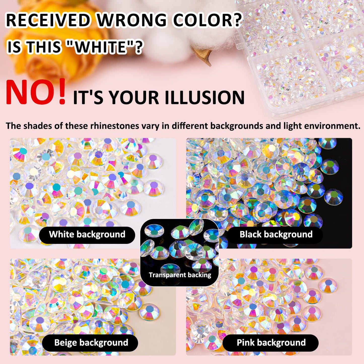 18000Pcs Resin Jelly Rhinestones for Crafting, Multicolor 3mm Flatback Rainbow Gems, Bedazzling Crystal with 3Pcs 10ml B7000 Jewelry Glue for DIY Crafts Clothing Shoes Nail Art