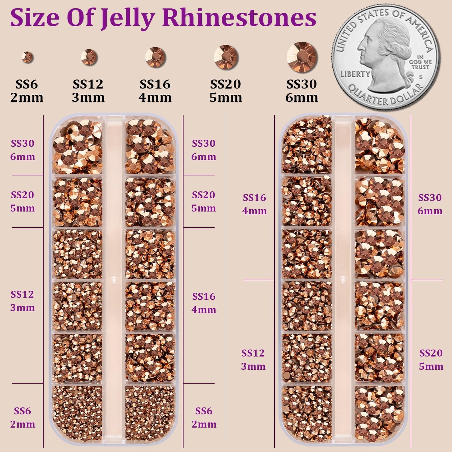 18000Pcs Resin Jelly Rhinestones for Crafting, Multicolor 3mm Flatback Rainbow Gems, Bedazzling Crystal with 3Pcs 10ml B7000 Jewelry Glue for DIY Crafts Clothing Shoes Nail Art
