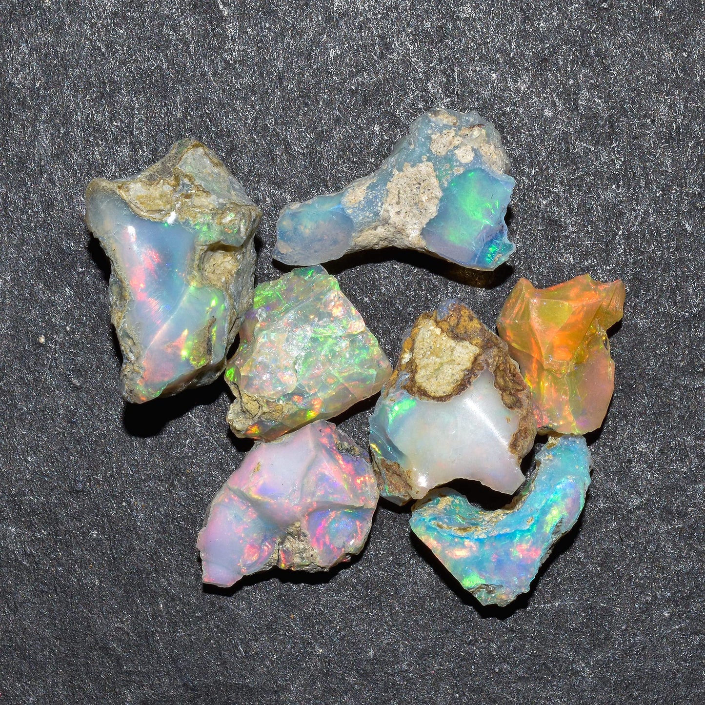 100+ carats AA+ Natural Raw Ethiopian Fire Opal Rough Gemstone, Chakra Healing Crystal, Rough Crystals and Gemstone, October Birthstone, Jewelry Making, Birthday Gift, DIY Gifts Art Crafts