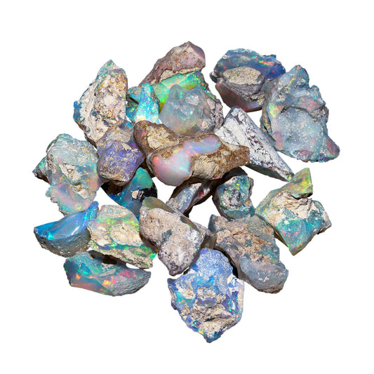 100+ carats AA+ Natural Raw Ethiopian Fire Opal Rough Gemstone, Chakra Healing Crystal, Rough Crystals and Gemstone, October Birthstone, Jewelry Making, Birthday Gift, DIY Gifts Art Crafts